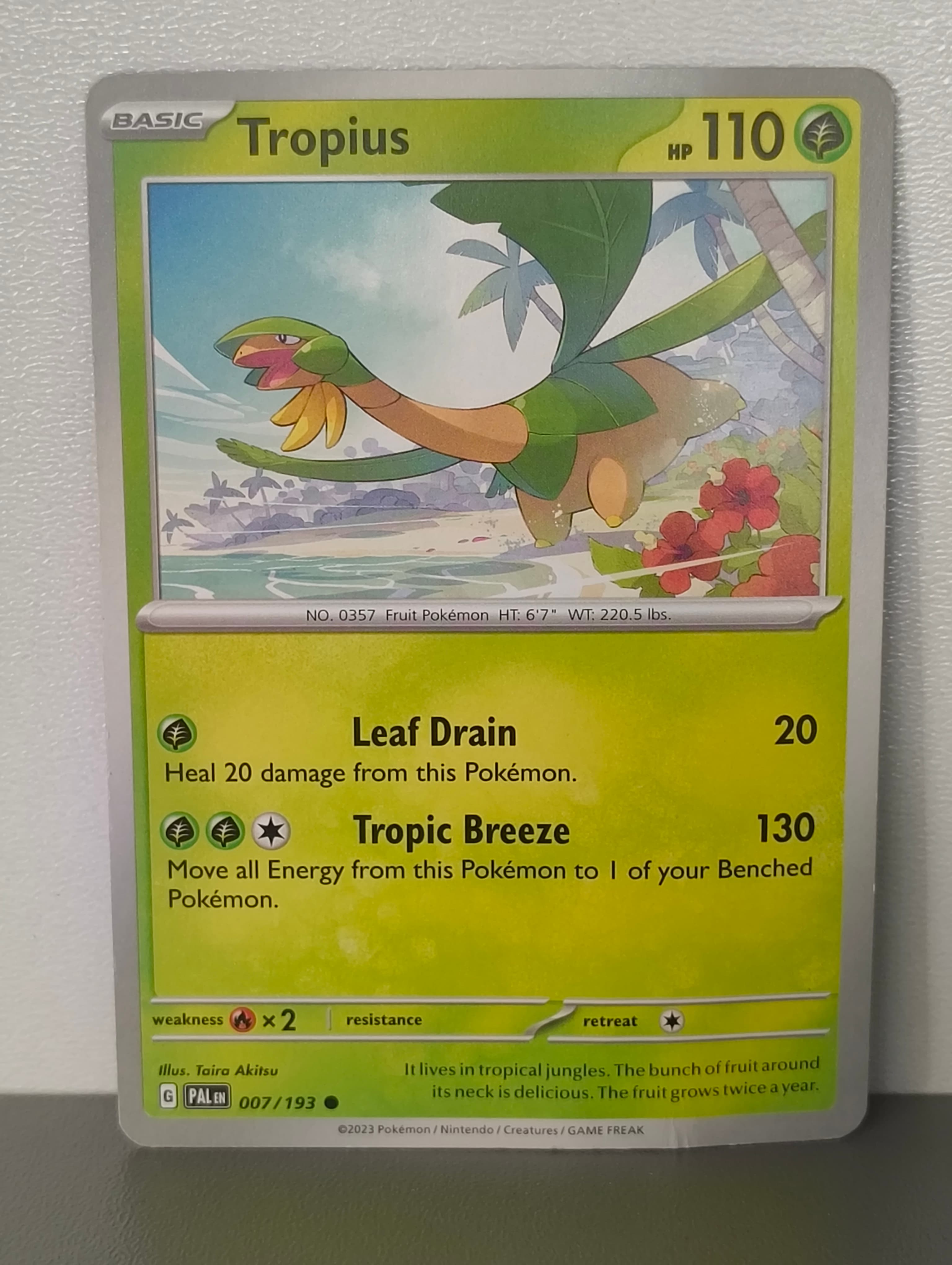 Tropius (Fusion Strike)
