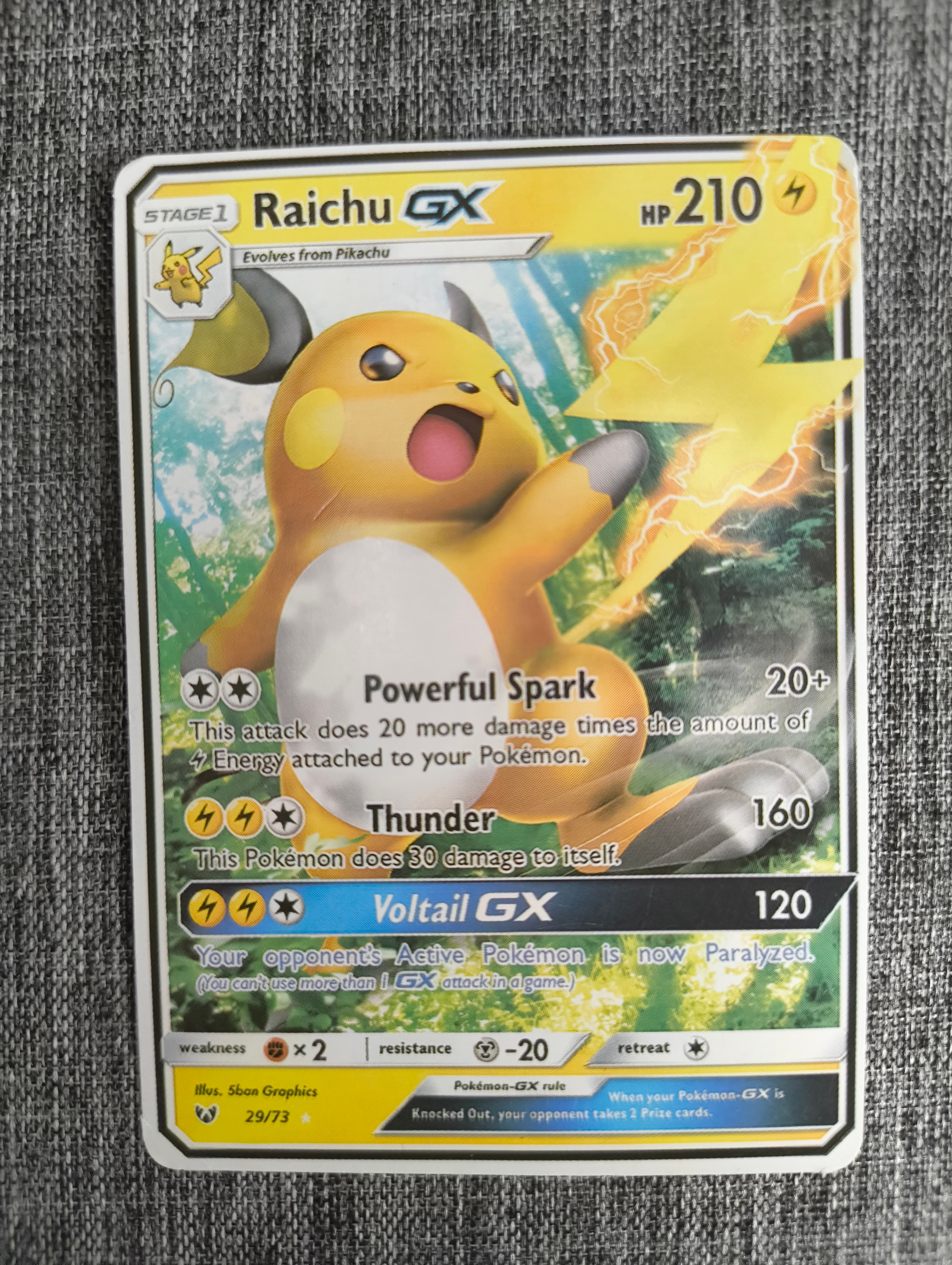 Raichu GX